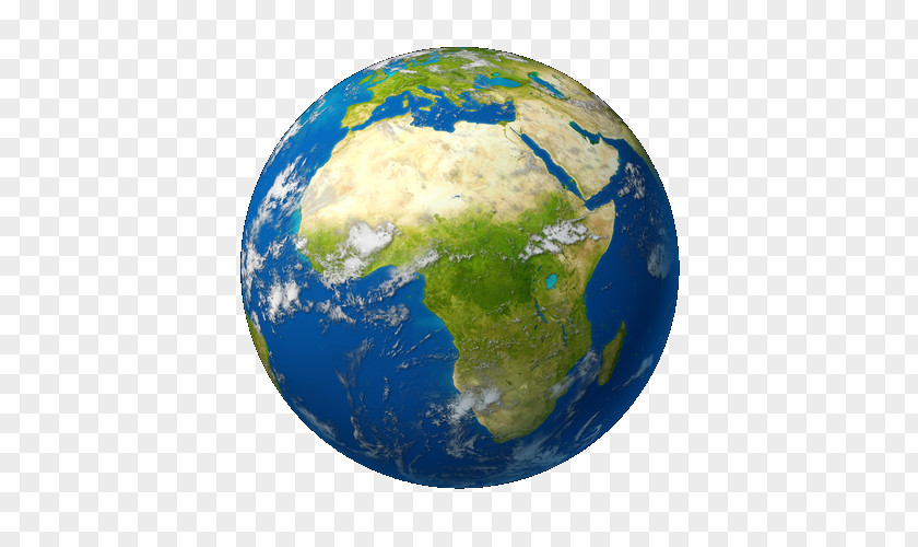Earth Central Africa North Middle East PNG