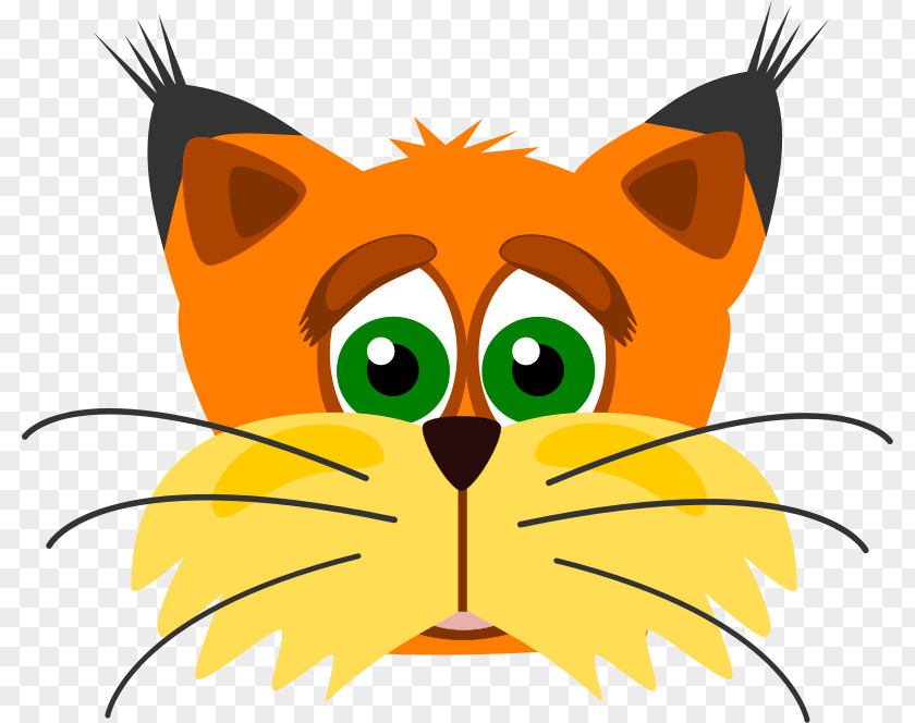 Fox Face Cliparts Eurasian Lynx Wildcat Canada Clip Art PNG