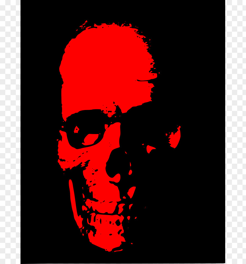 Free Skull Pictures Red Human Symbolism Clip Art PNG