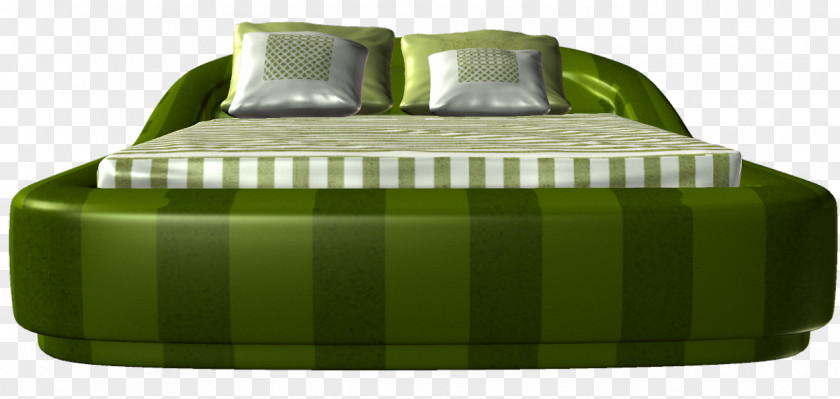 Green Bed Frame Gratis PNG