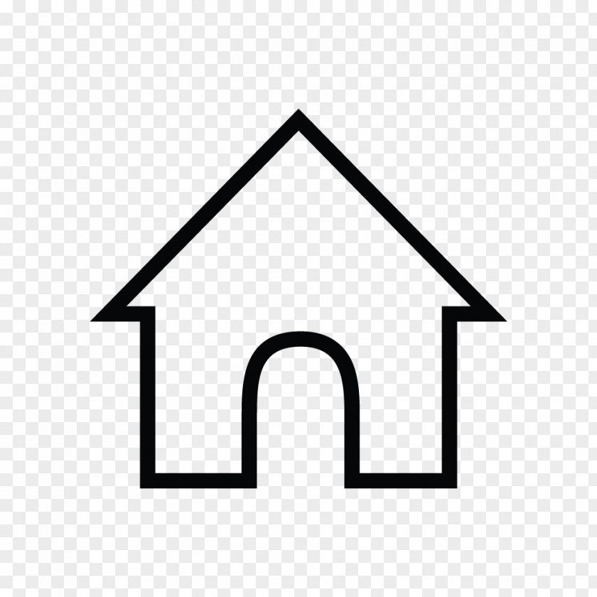 House Icon White Iconfinder Clip Art PNG