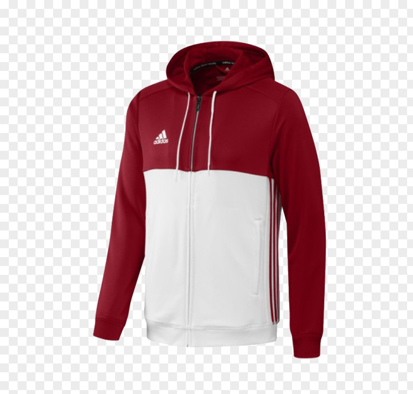 Adidas Hoodie Red White PNG