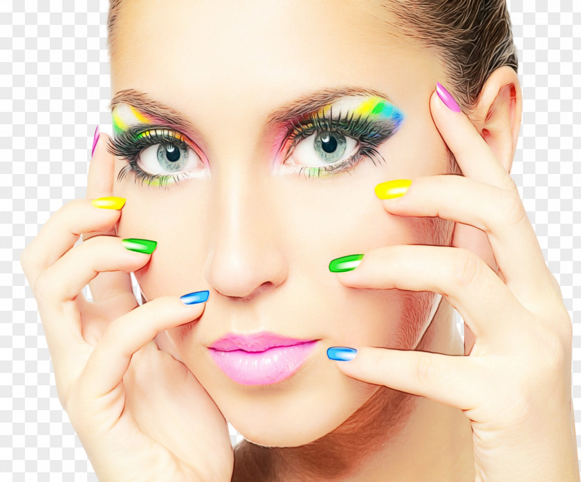 Beauty Parlour Facial Makeup Nail Face PNG