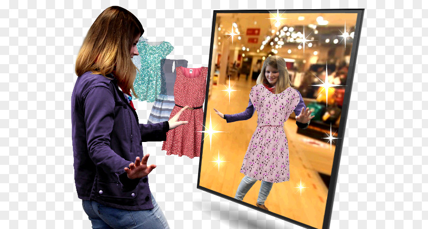 Fitting Room Augmented Reality Retail Virtual Dressing Virtuality PNG