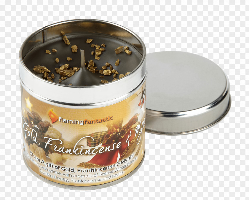 Gold Candle Flavor PNG