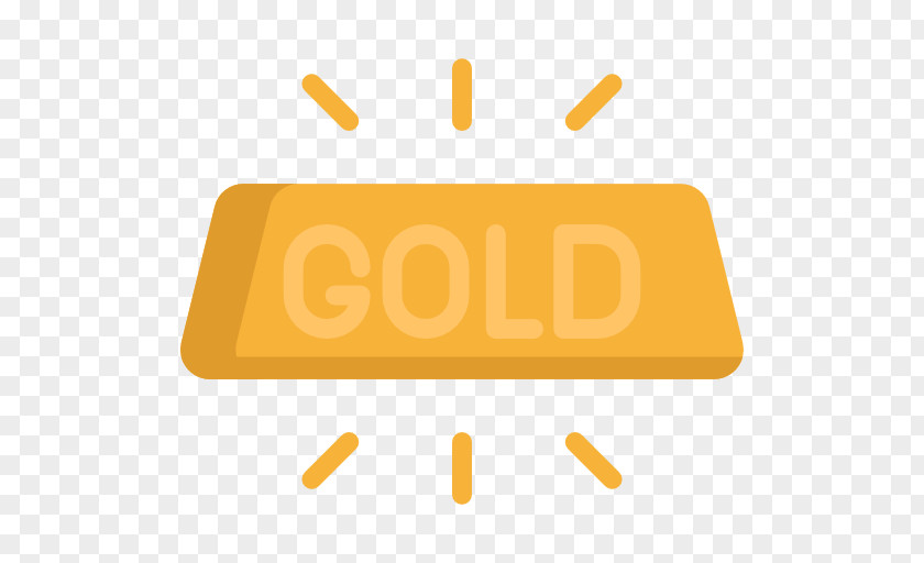 Gold Icon One Ingot Bar PNG