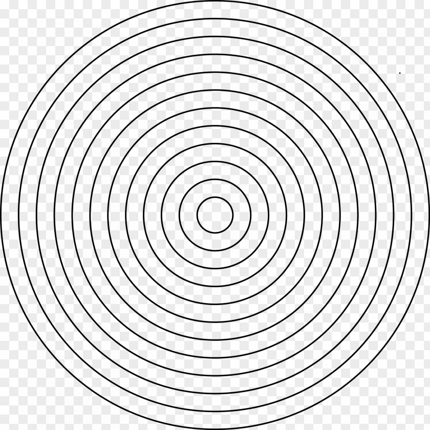 Lines Background Mandala Round MAZE Disk Concentric Objects Drawing PNG