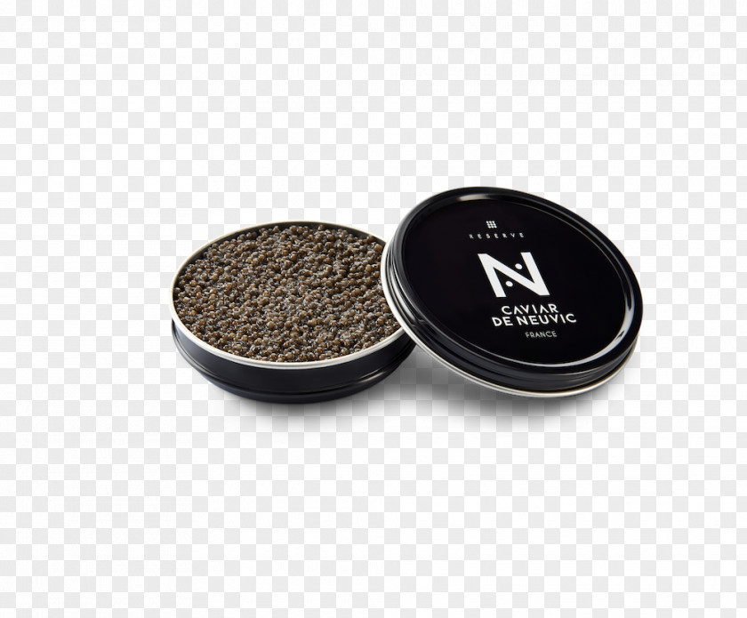 Sevruga Caviar Neuvic Siberian Sturgeon Gastronomy White Tin PNG