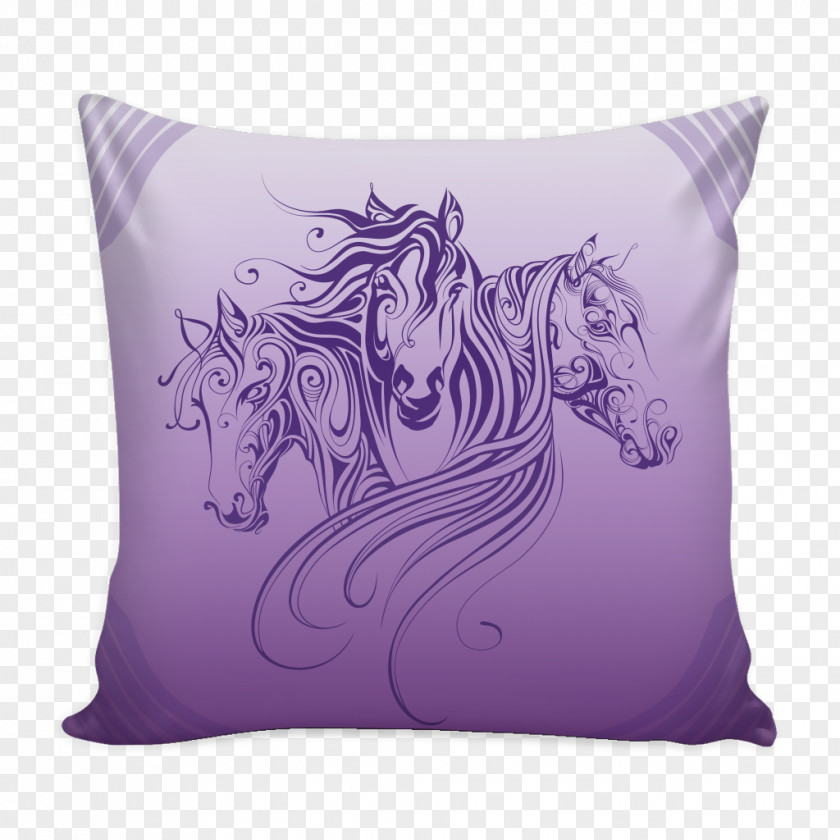 Throw Pillows Horse Cushion PNG