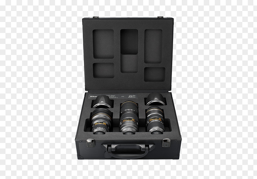 100 Anniversary Nikon D5 100th NIKKOR Triple F/2.8 Zoom Lens Set Camera PNG