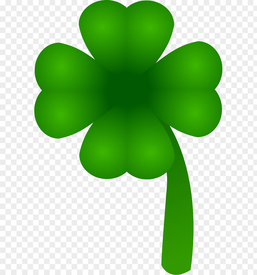 Four Leaf Clover Clipart Ireland Saint Patrick's Day Four-leaf Shamrock Clip Art PNG