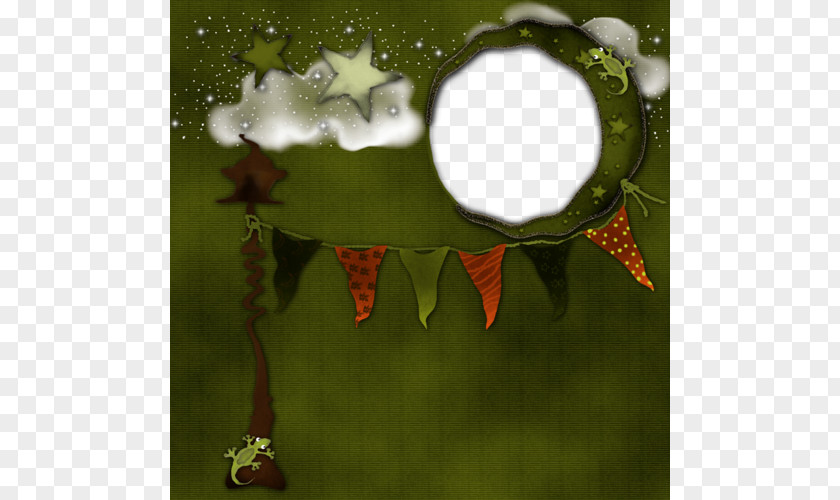 Green Background Border 54 Cards Circle PNG