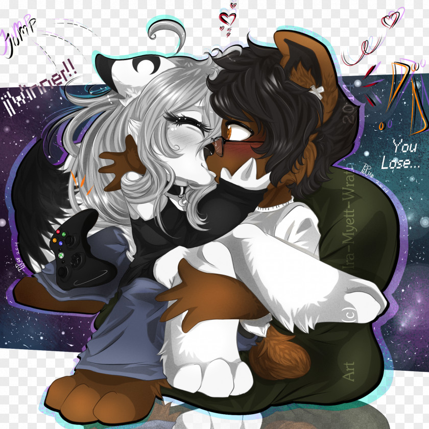 Kiss Furry Fandom Fiction Surprise Cartoon PNG