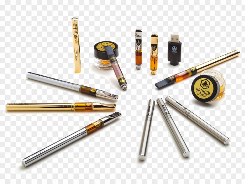 Pen Vaporizer Electronic Cigarette Ink Cartridge Cannabis PNG