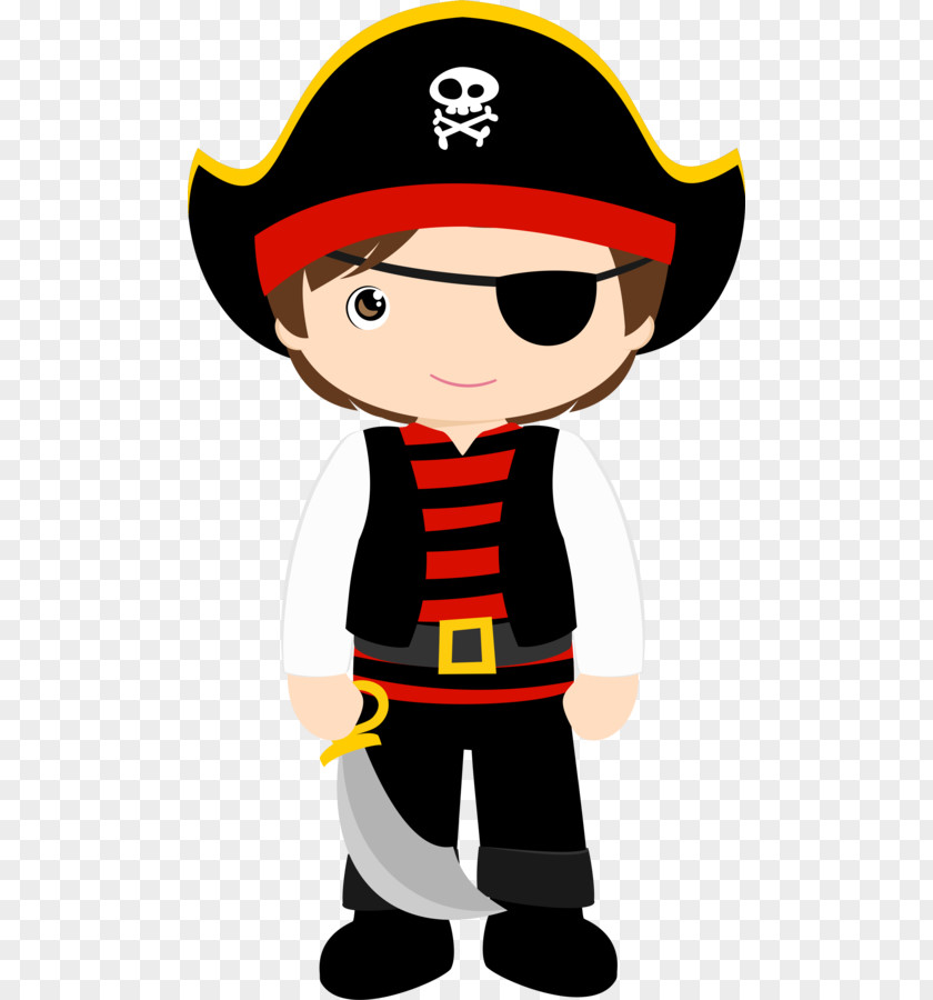 Pirate Parrot Piracy Child Party Clip Art PNG