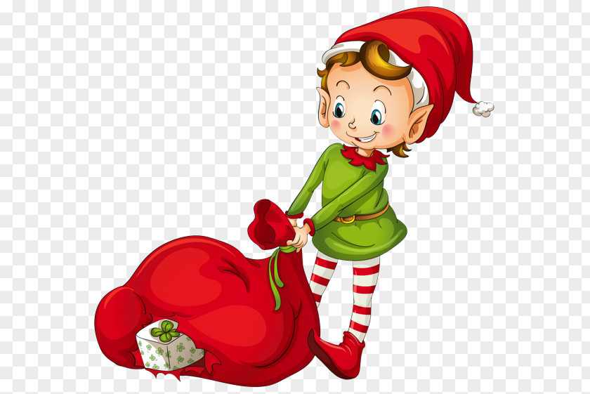 Plant Christmas Elf Santa Claus PNG