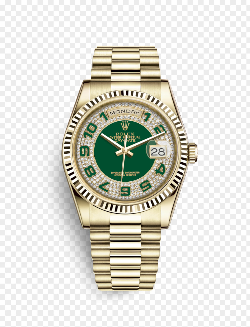 Rolex Day-Date Watch Gold President Perpetual PNG