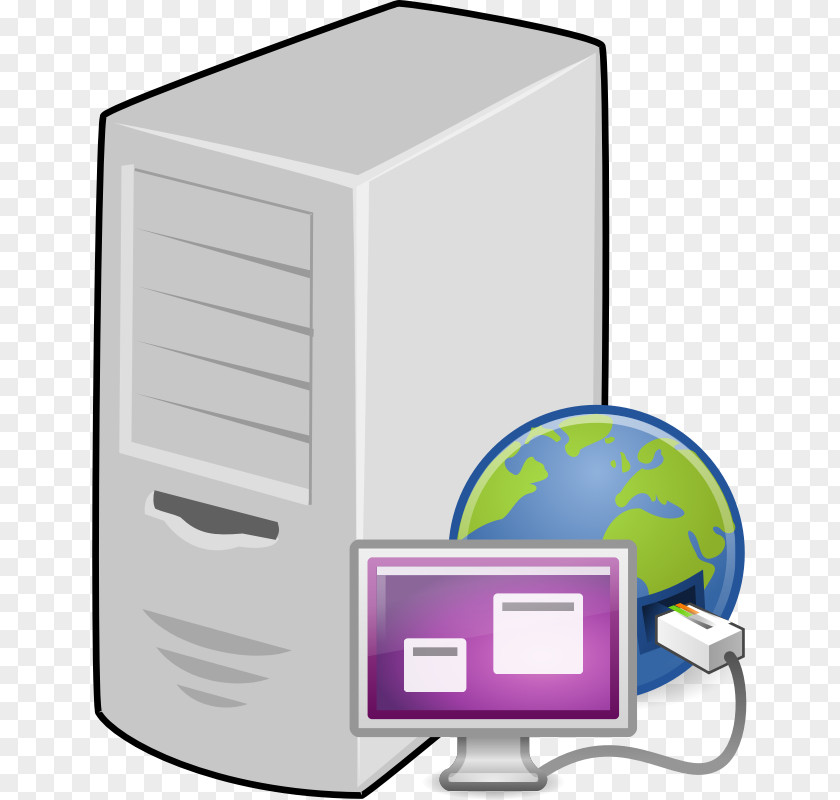Server Computer Servers Linux Terminal Project Clip Art PNG