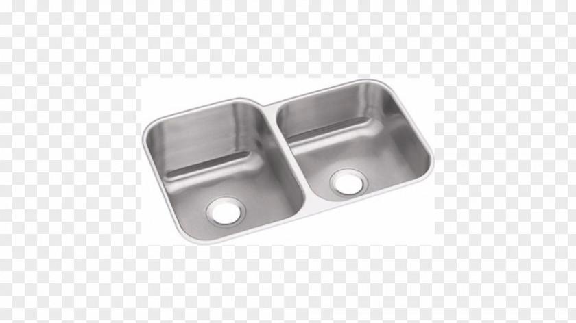 Sink Kitchen Stainless Steel Elkay Manufacturing Countertop PNG