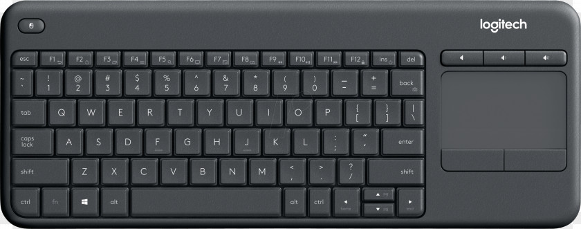Smart Tv Computer Keyboard Mouse Hewlett-Packard Logitech K400 Plus PNG