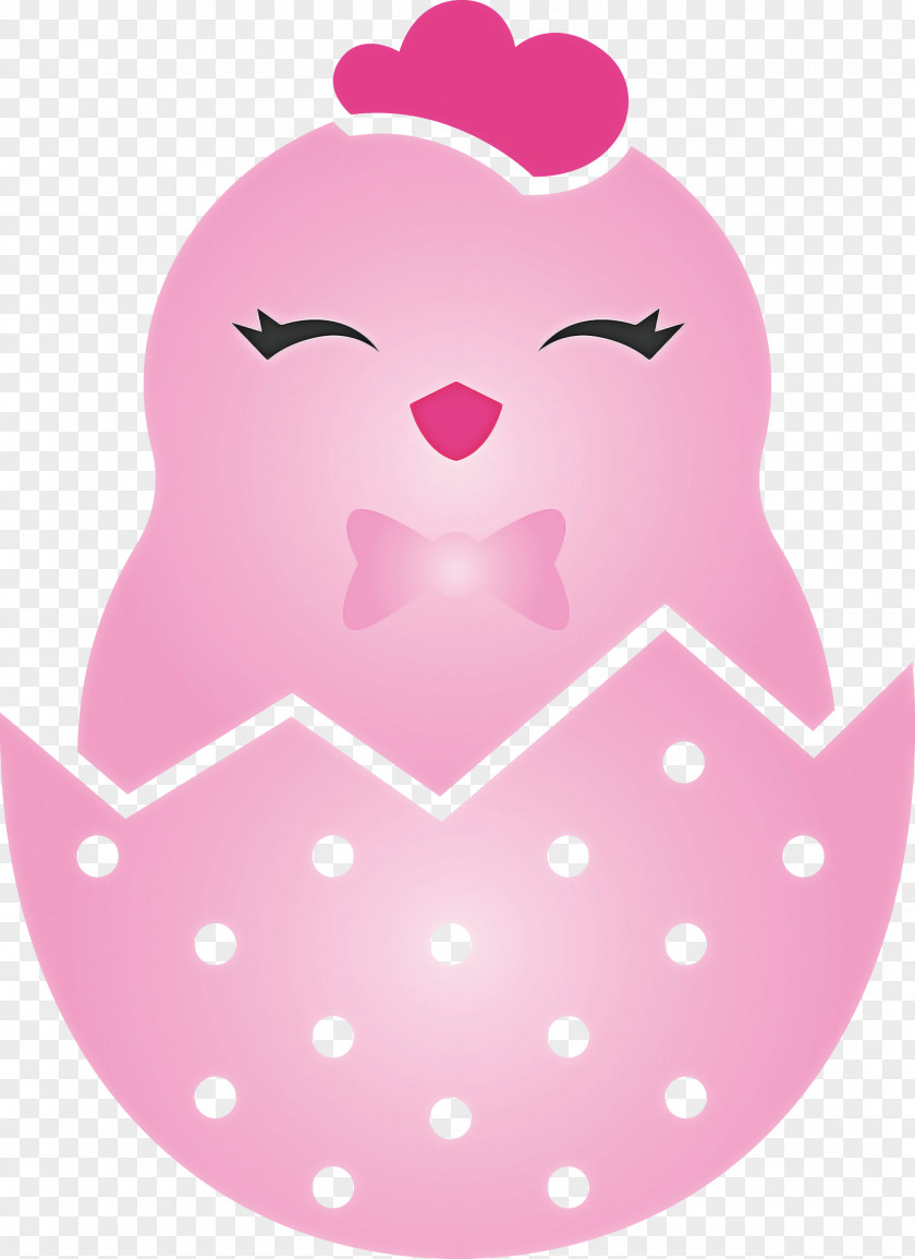 Chick In Eggshell Easter Day Adorable PNG