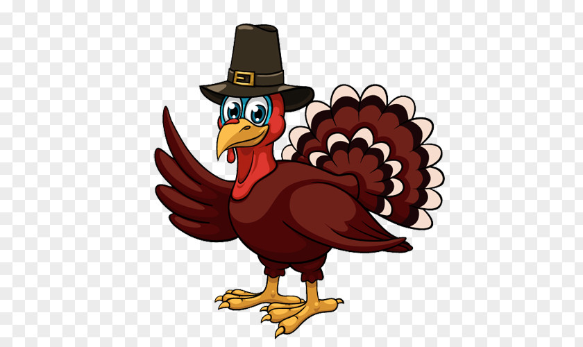 Chicken Headgear Turkey Thanksgiving Cartoon PNG