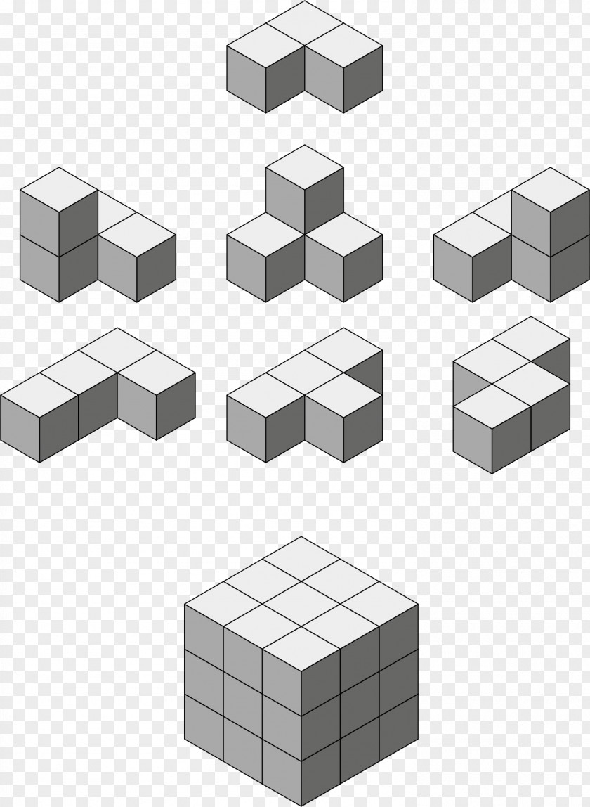 Cube Soma Shape Necker PNG