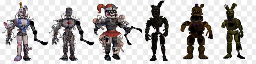 Fives Nights At Freddy's 4 Five 3 Jump Scare Animatronics Game PNG