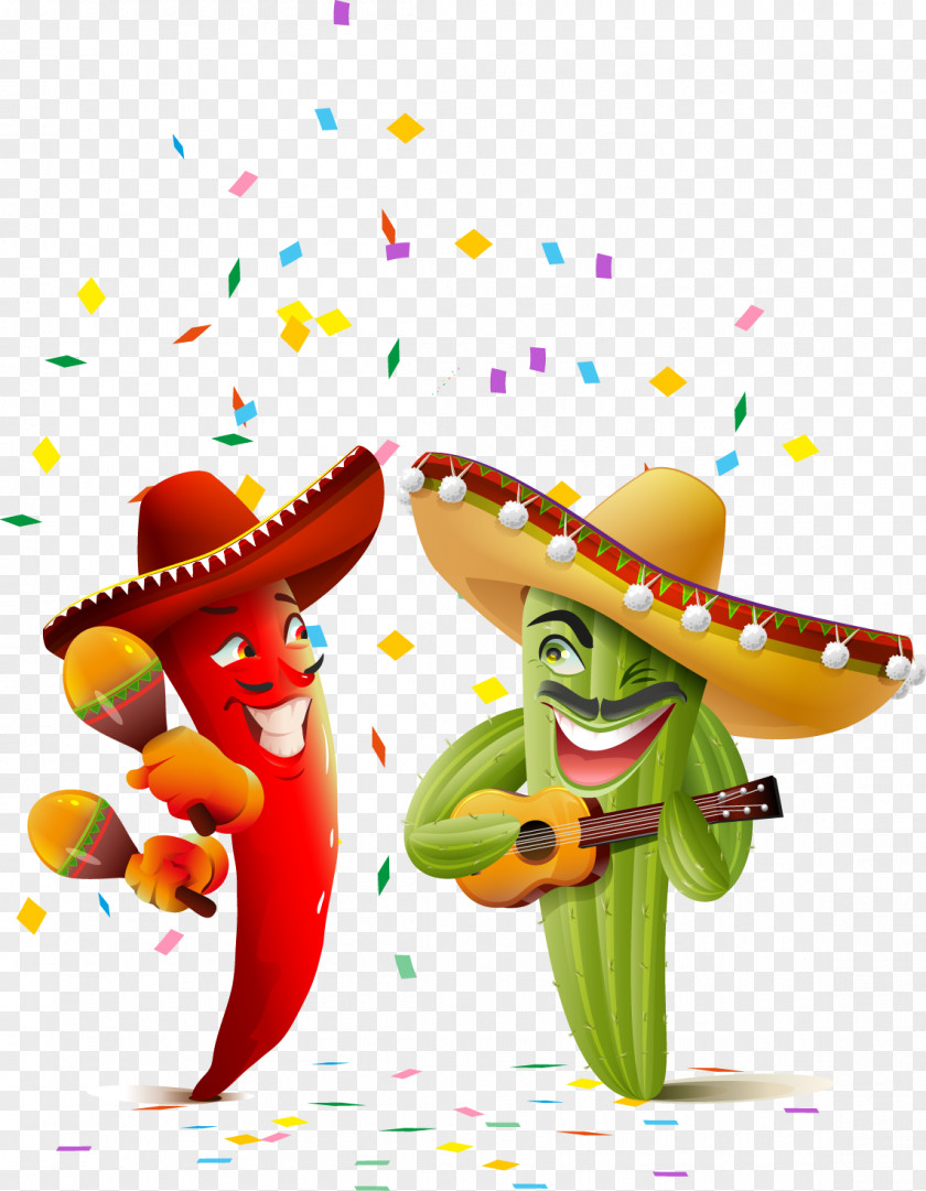 Hat Cartoon Ghost Mexican Cuisine Cinco De Mayo Royalty-free Illustration PNG