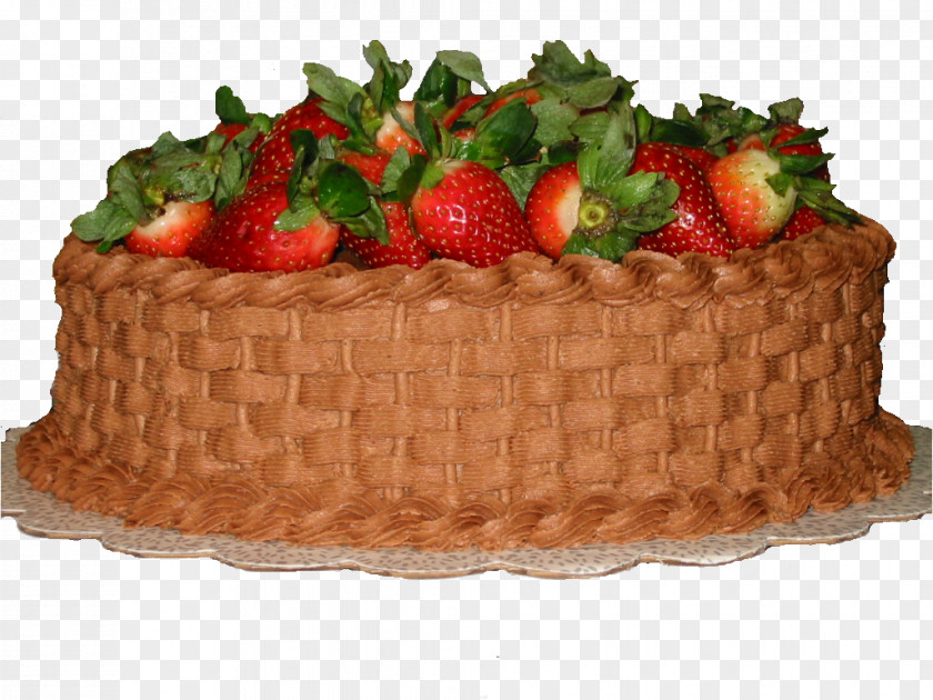 Strawberry Chocolate Cake Cream Shortcake Sachertorte PNG