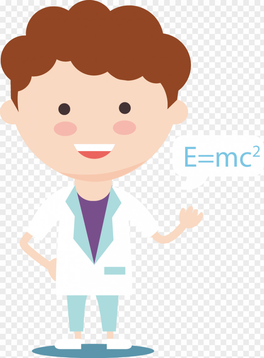 The Scientist Cartoon PNG
