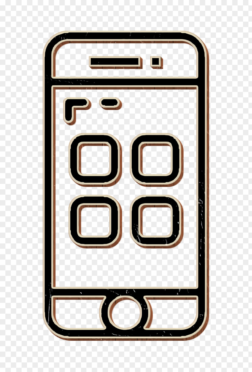 Cellphone Icon Mobile And Telephone App PNG