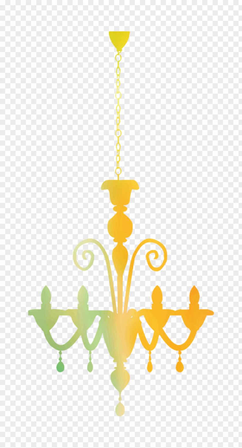 Chandelier Ceiling Fixture Product Candle Yellow PNG