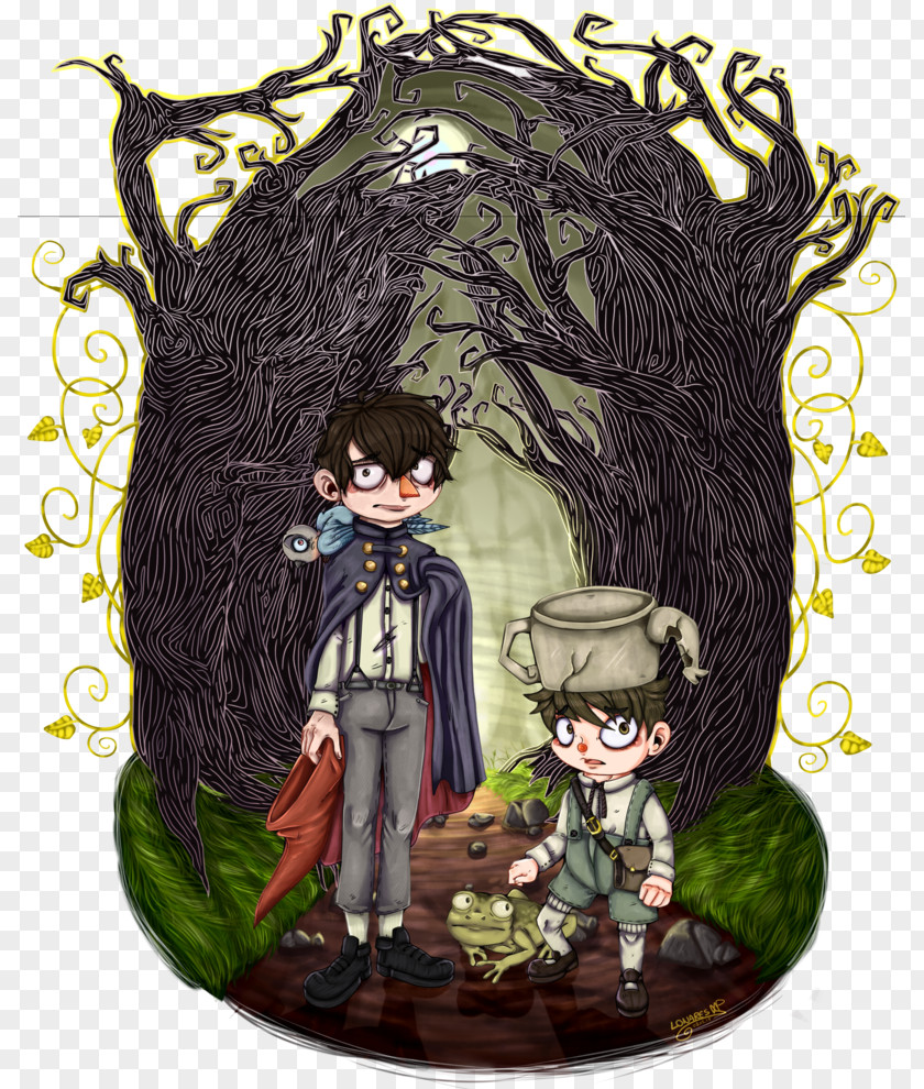 Over The Garden Wall T-shirt Decal Unknown Bluza PNG