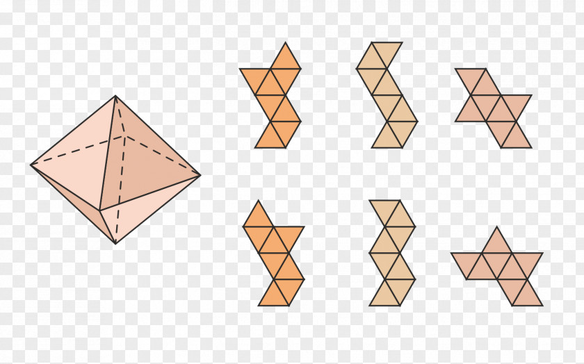 Triangle Net Geometry Regular Octahedron Geometric Shape PNG