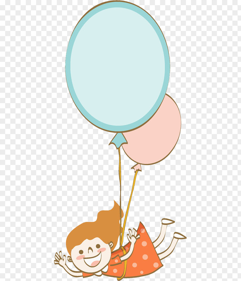 Cartoon Balloon Illustration PNG