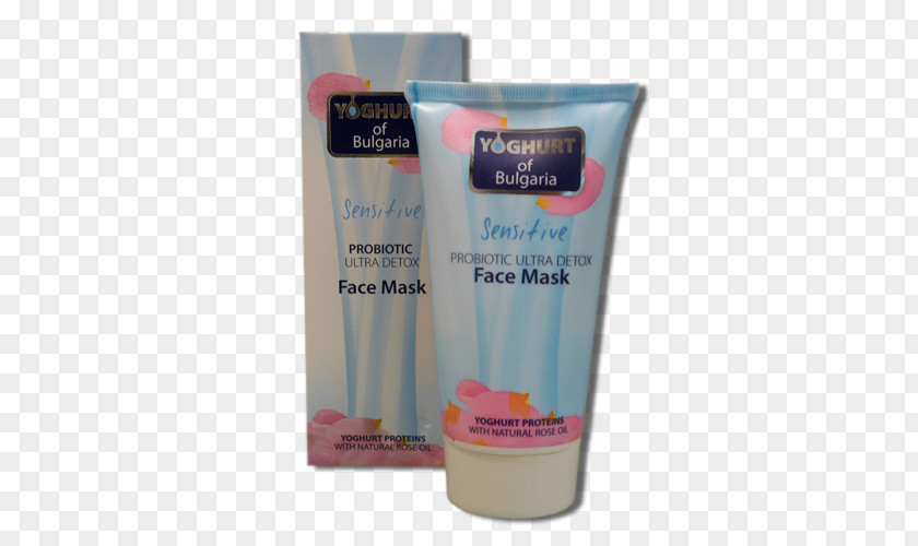 Mask Facial Probiotic Yoghurt Face PNG