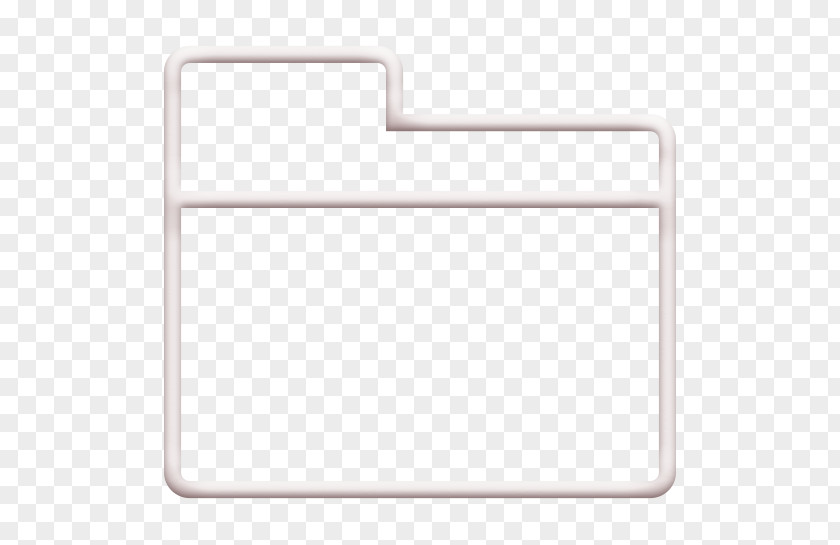 Rectangle Essential Set Icon Folder PNG