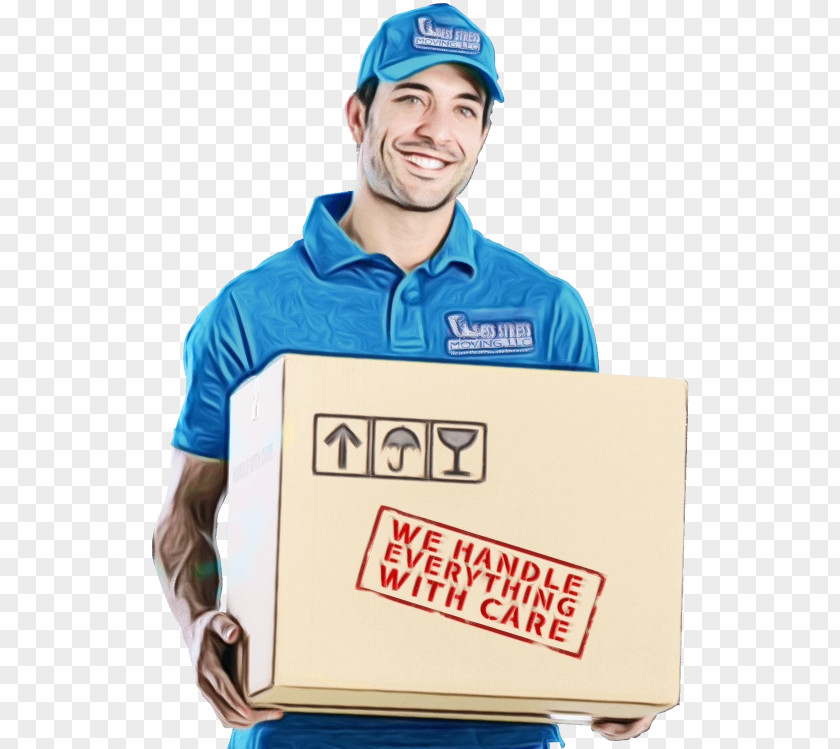 Signage Package Delivery Job PNG