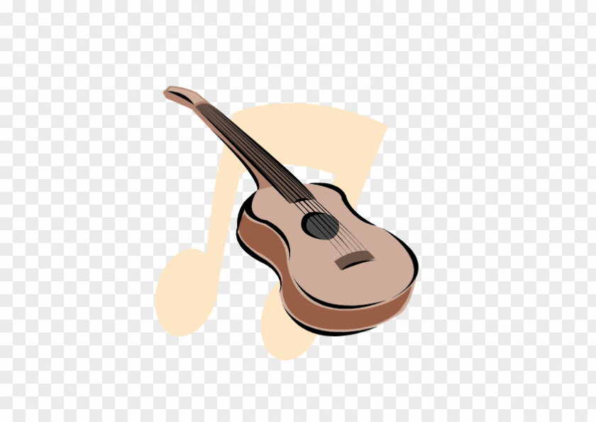 Violin Musical Symbol Guitar Note PNG