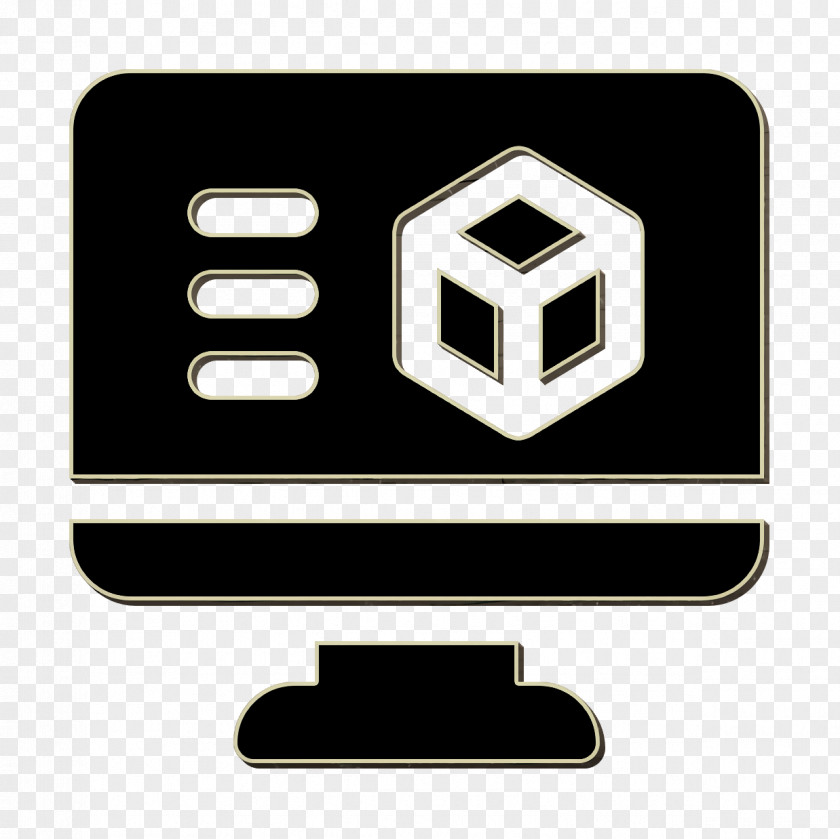 3D Printing Icon 3d Software Monitor PNG