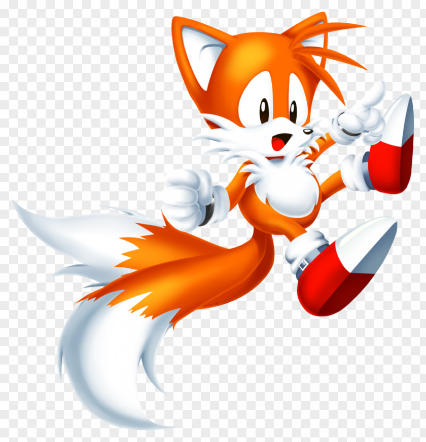 Classic Sonic The Hedgehog & Sega All-Stars Racing Tails Art Fox PNG