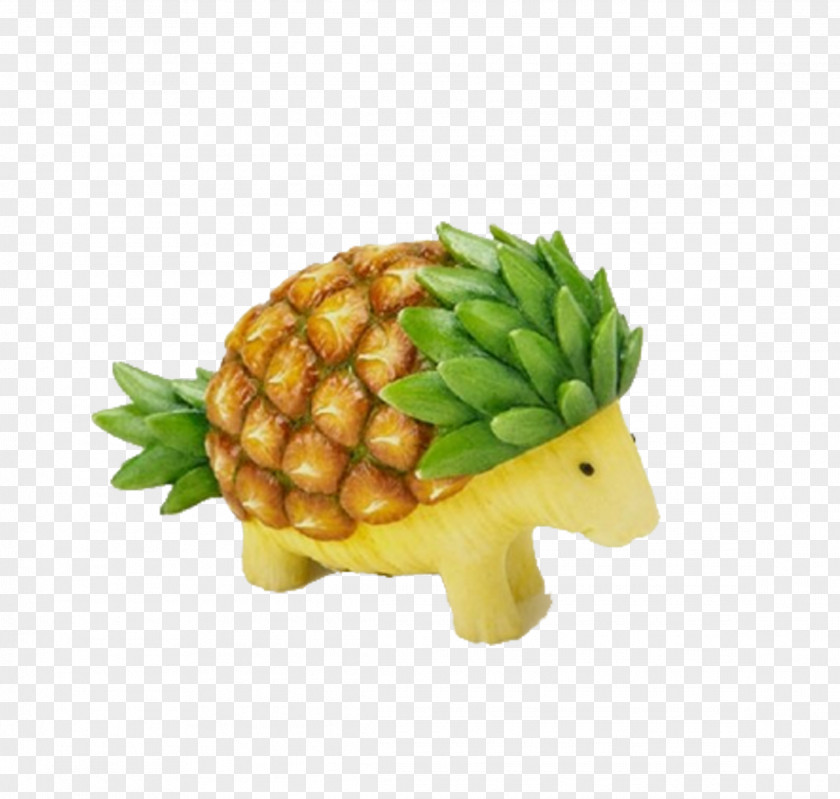 Pineapple Hedgehog Thai Cuisine Food Creativity Art Fruit Carving PNG