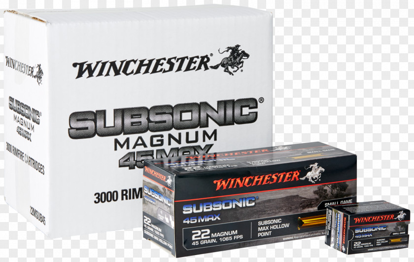 Ammunition .22 Winchester Magnum Rimfire Subsonic Firearm PNG