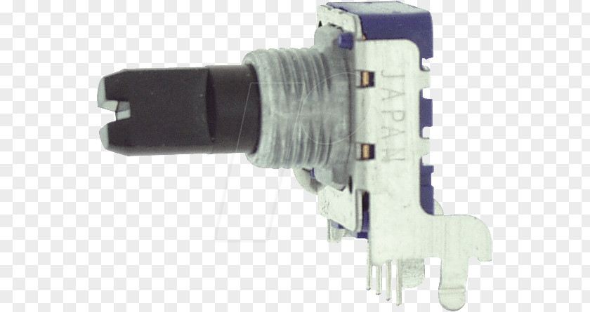 Angle Alps Potentiometer Electronic Component PNG