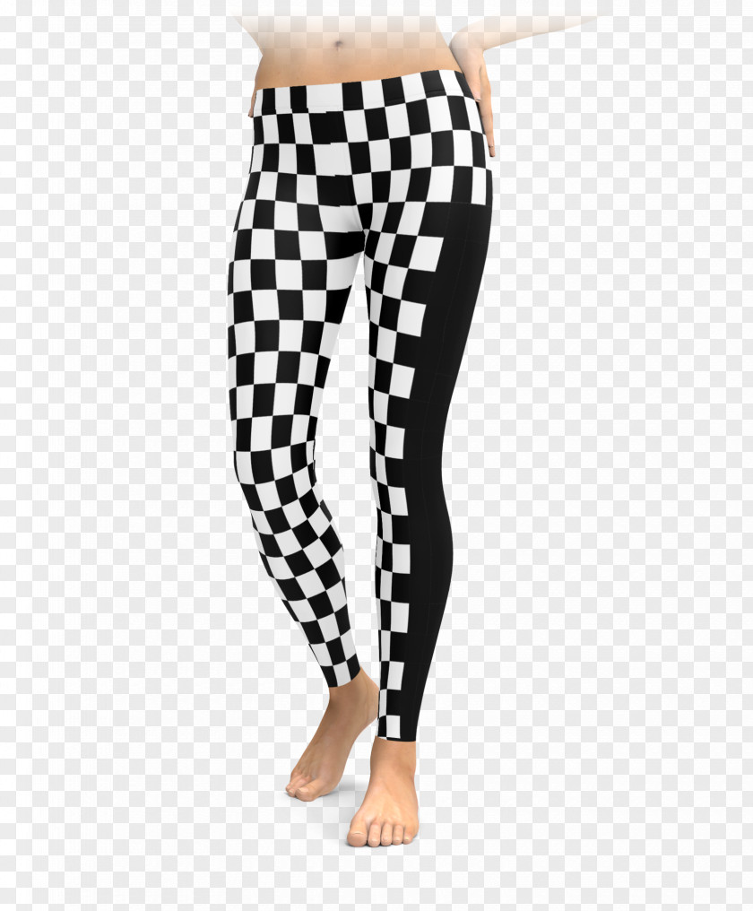 Checkered Stripe Leggings Dress Shirt T-shirt Clothing PNG
