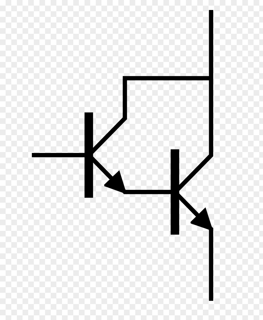 Configuration Darlington Transistor Bipolar Junction Electronic Circuit Electronics PNG