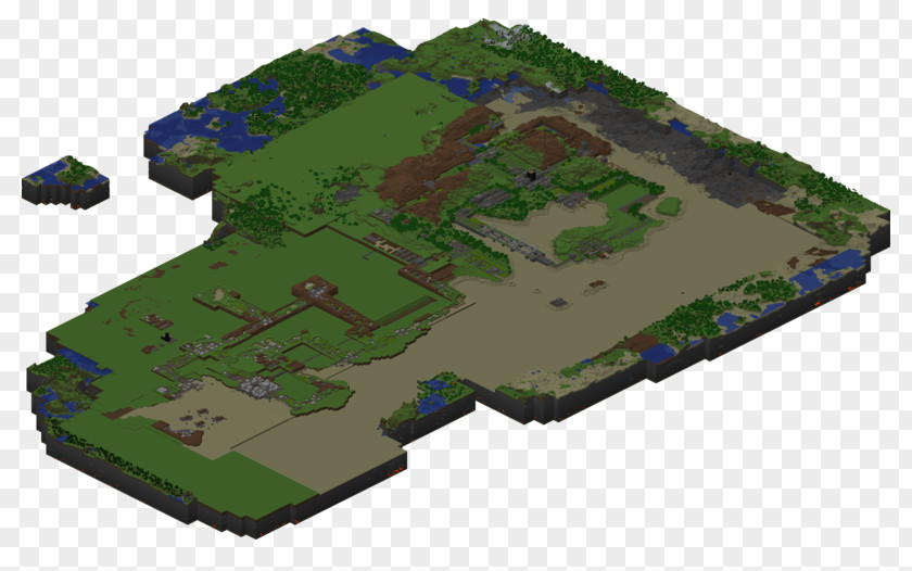 Minecraft The End Map Pokémon Johto Unova PNG