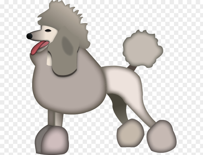 Poodle Dog Breed Puppy Emoji Non-sporting Group PNG