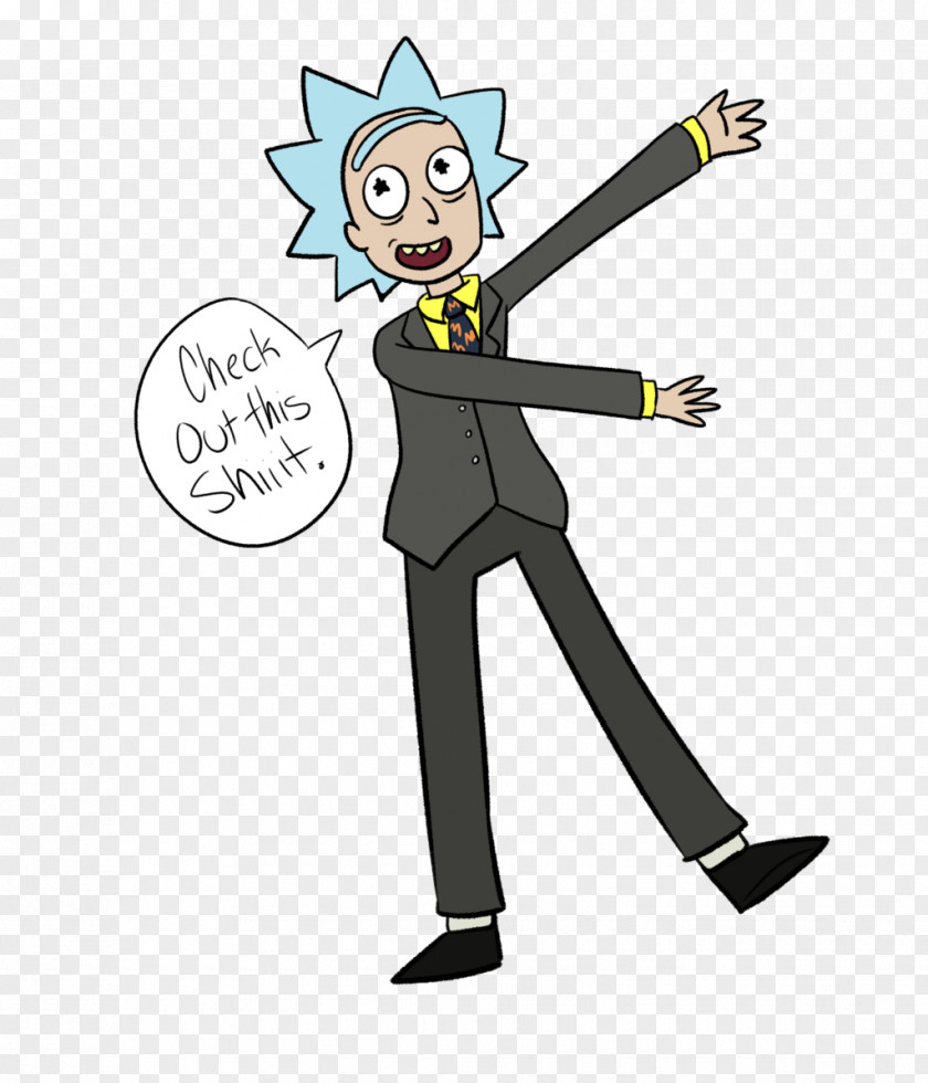 Rick And Morty Sanchez Smith Animation Cartoon Adult Swim PNG